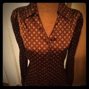 Semantiks button down women’s dress shirt